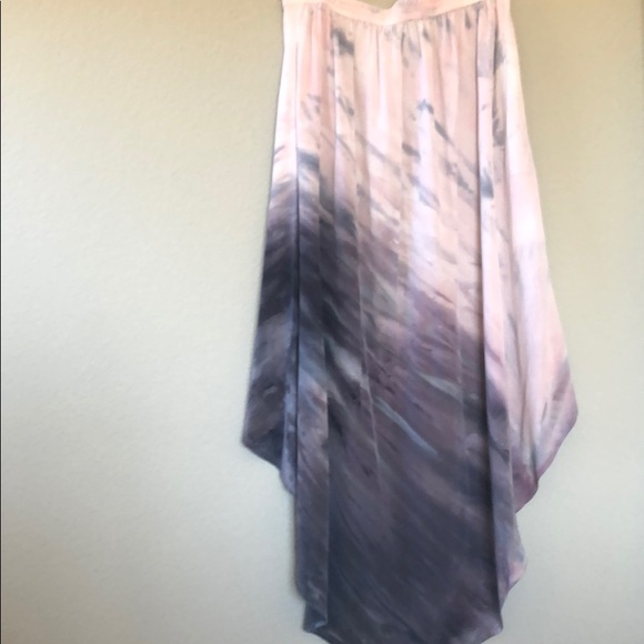 Anthropologie Gypsy 05 high low silk skirt - Picture 3 of 6